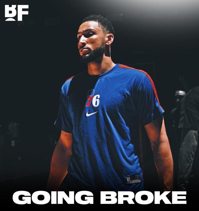 赛车投注-费城媒体人曝西蒙斯破产 豪掷数千万买房买车